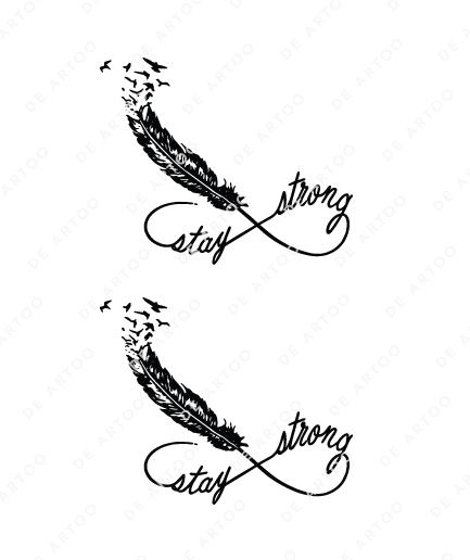 56 Alluring Stay Strong Tattoos On Wrist - Tattoo Designs – TattoosBag.com